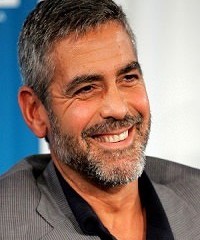 На фото Джордж  Клуни