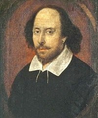 На фото Уильям  Шекспир