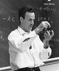 На фото Ричард Филлипс  Фейнман